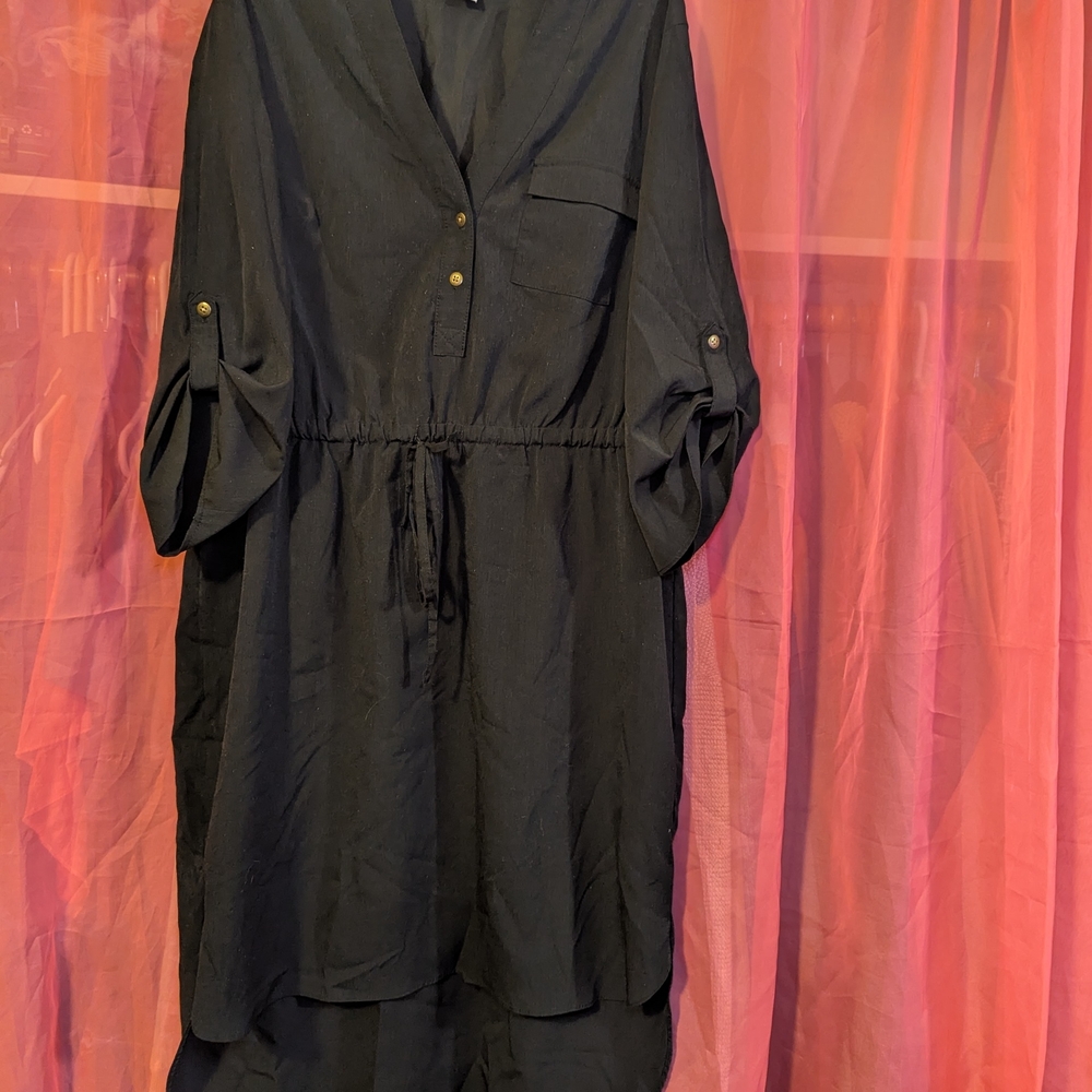 Merona Black Long Sleeve Dress